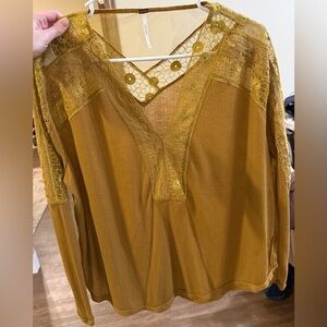 Free People Oversized Top